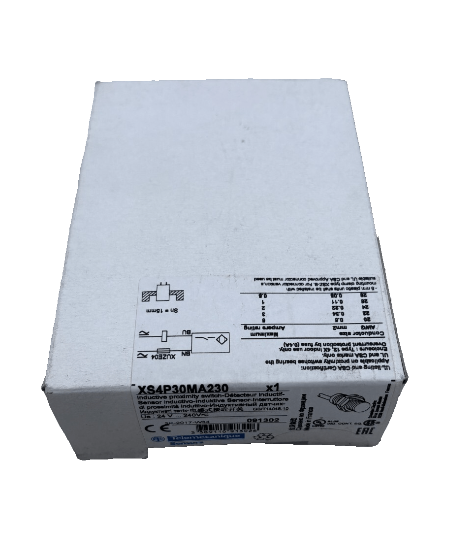 TELEMECANIQUE DTECTEUR DE PROXIMITE XS4 P30MA230 X1 - KLR Automation
