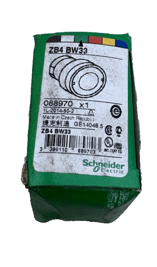SCHNEIDER ELECTRIC ZB4 BW33 088970 x1 - KLR Automation