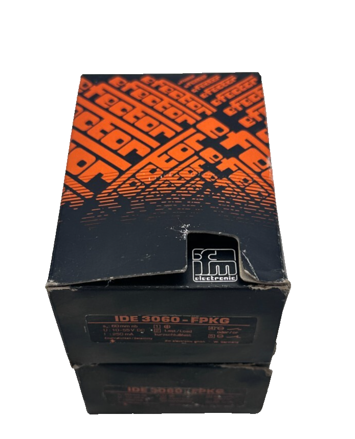 IFM ELECTRONIC EFECTOR IDE-3060-FPKG CAPTEUR DE PROXIMITE  10-55VDC 250mA   x1
