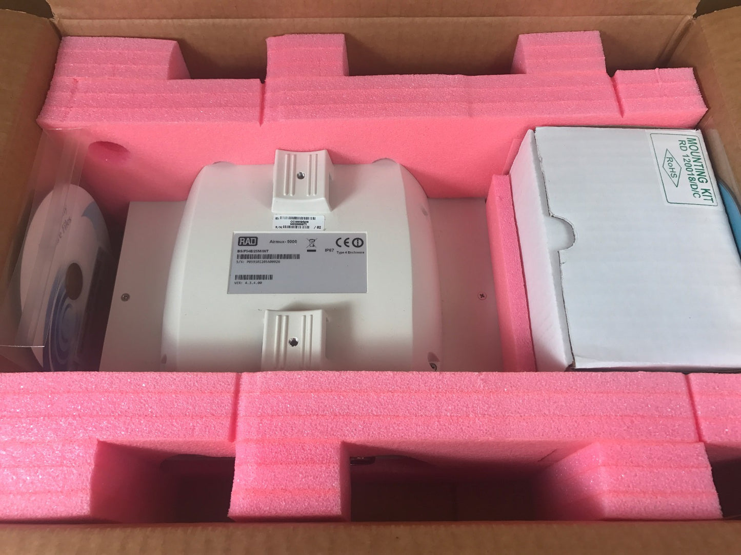 RAD AIRMUX 5000 BS/F54E/25M/INT Radwin Station Base Radio Wifi  5,4Ghz 