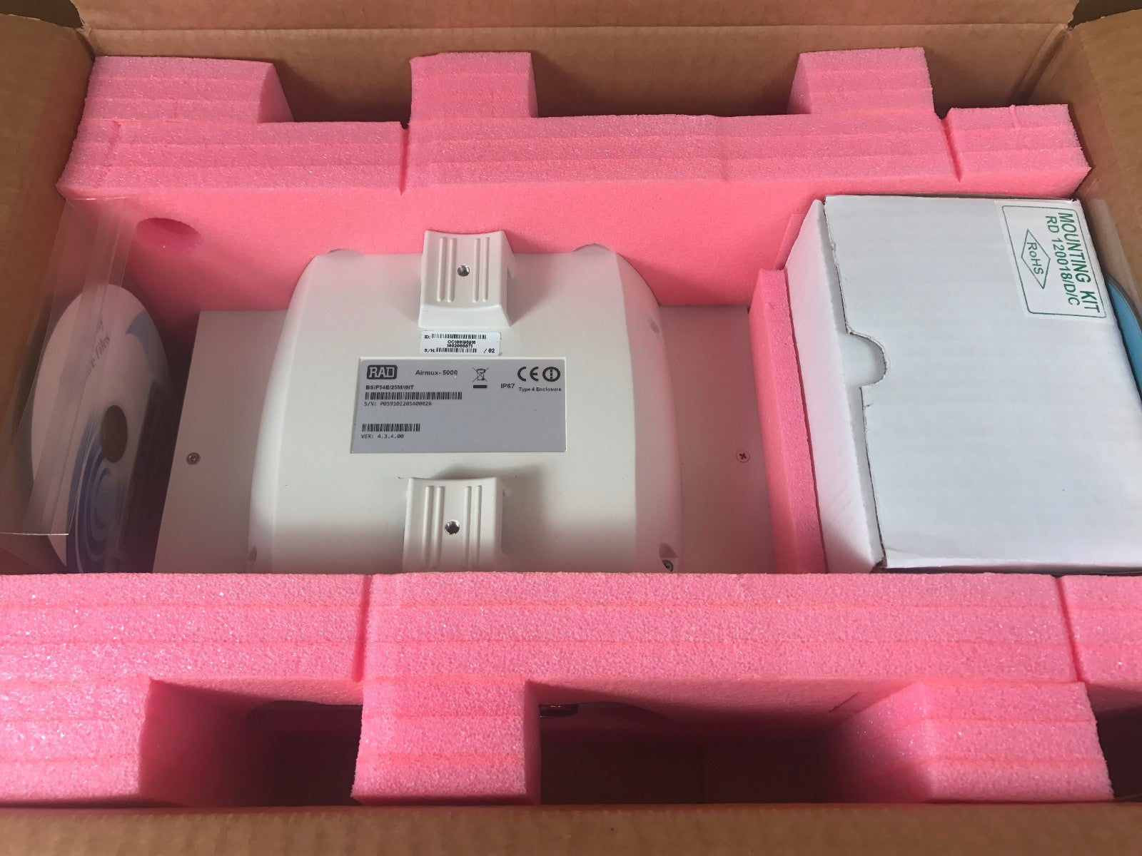 RAD AIRMUX 5000 BS/F54E/25M/INT Radwin Station Base Radio Wifi  5,4Ghz 
