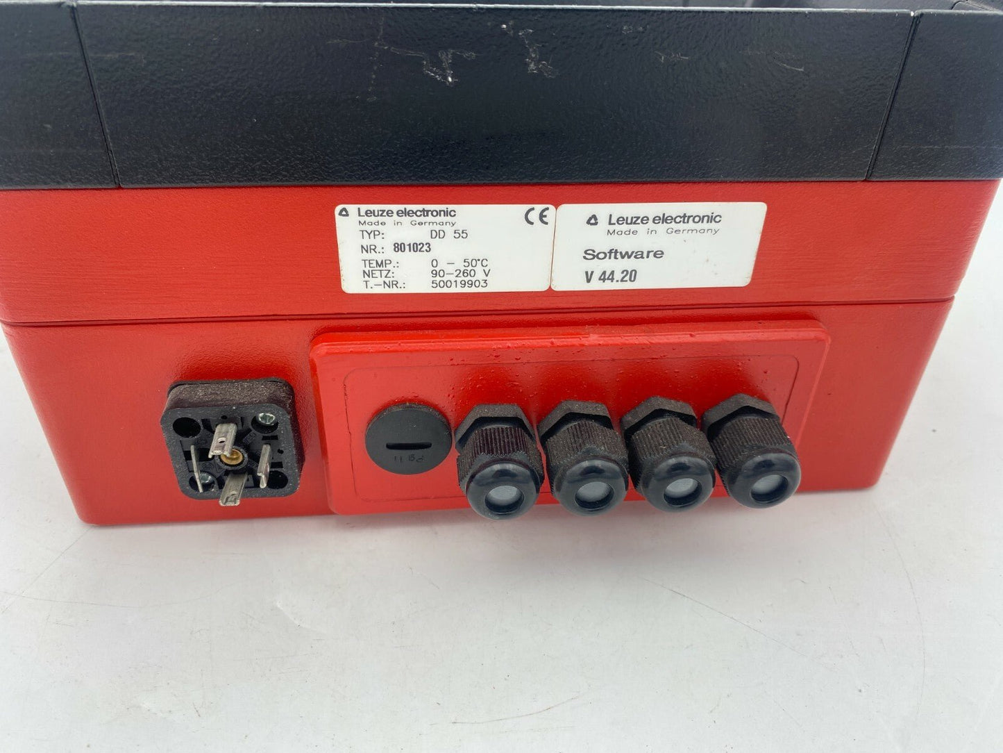 LEUZE ELECTRONIC DD 55 Displaydecoder V44.20 - used - 50019903 without key 1 - KLR Automation