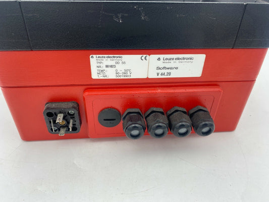 LEUZE ELECTRONIC DD 55 Displaydecoder V44.20 - used - 50019903 without key 1 - KLR Automation