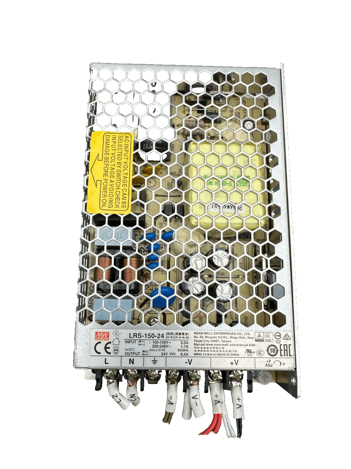 MEAN WELL LRS - 150 - 24+ LRS - 100 - 24 POWER SUPPLY - KLR Automation