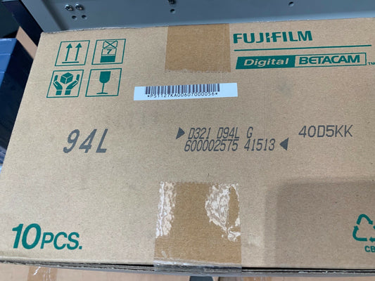 10 X  FujiFilm Digital BETACAM Tapes D22 D321