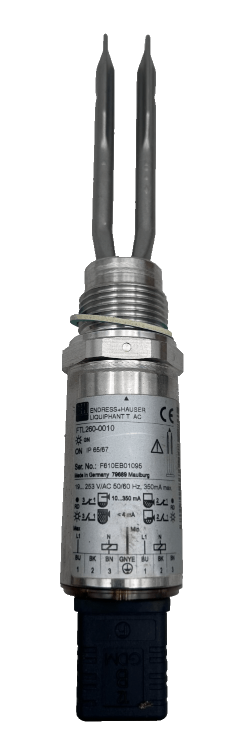 ENDRESS+HAUSER LIQUIPHANT T FTL260 - 0010 942202 - 0010 19 - 253VAC 2 - wire - KLR Automation