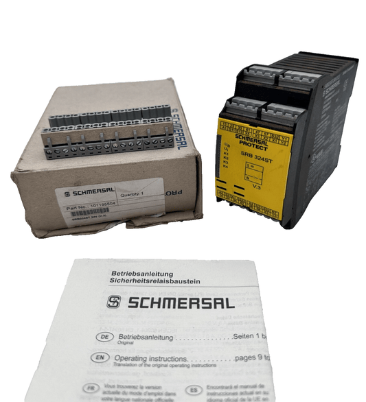 SCHMERSAL SRB324ST 101195504 V.3 SAFTY RELAY x 1pc - KLR Automation