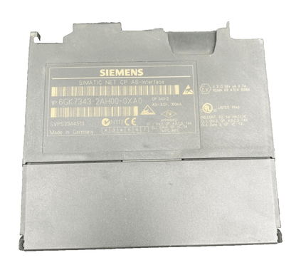 SIEMENS 6GK7343 - 2AH00 - 0XA0 CP 343 - 2 SIMATIC NET CP AS_INTERFACE - KLR Automation