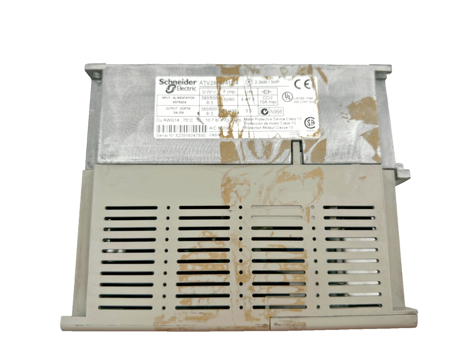 TELEMECANIQUE ATV28HU41N4 ALTIVAR 28 2.2kW 3HP 380 - 500V INVERTER - KLR Automation