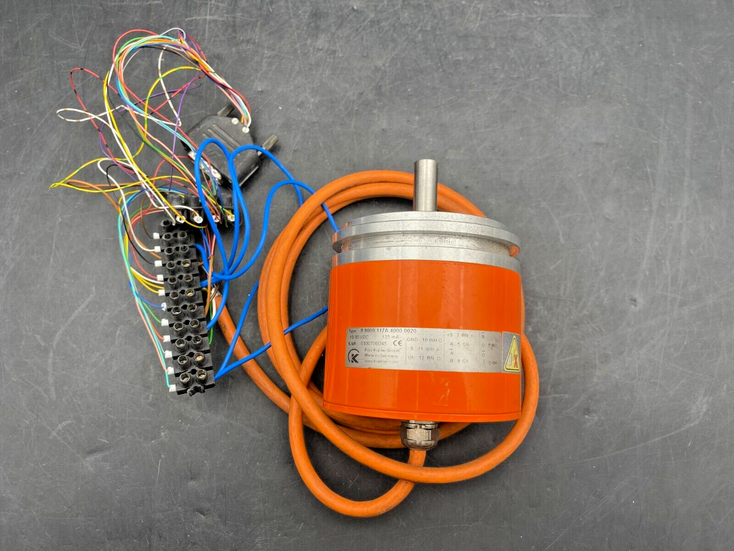 FRITZ KUBLER 8.9000.117A.4000.0020 10-30 VDC ENCODER