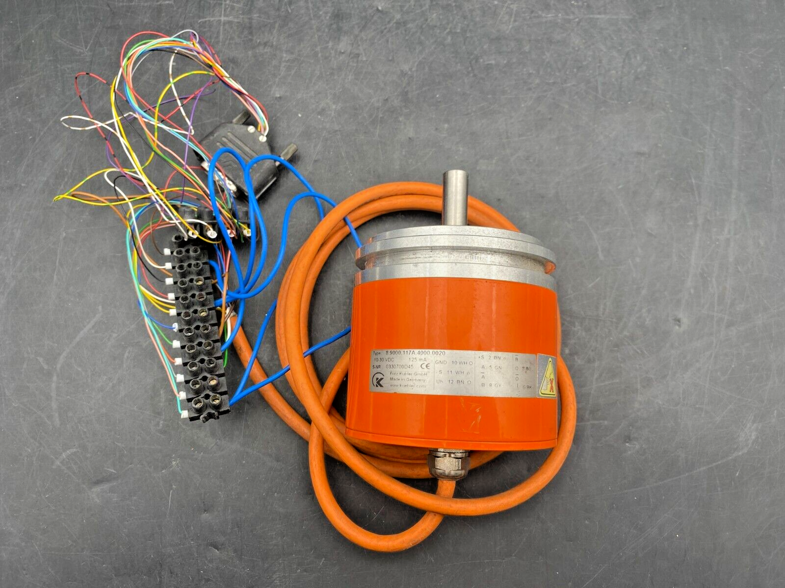 FRITZ KUBLER 8.9000.117A.4000.0020 10-30 VDC ENCODER