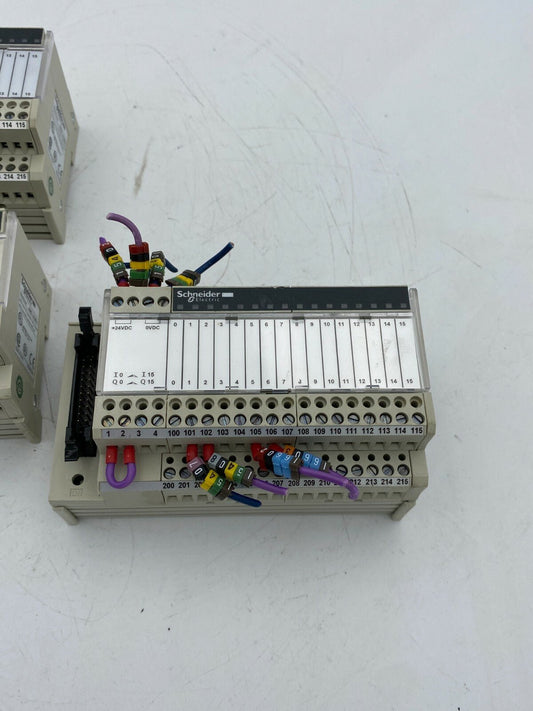 3pc x Telemecanique ABE7 ABE7H16R21 Schneider Electric ABE7 - H16R21 MODICON - KLR Automation
