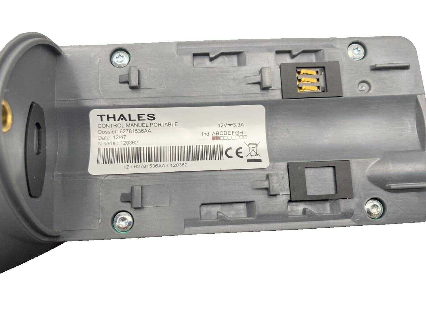 THALES SCHWEERS SCANNER 62781536AA + BATTERIE + CHARGEUR + CABLES CONNECTION