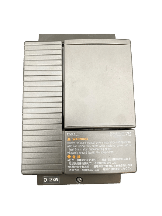 FUJI ELECTRIC FVR E7S FVR002E7S - 2SZ 200 - 230V 0.75 kVA - KLR Automation