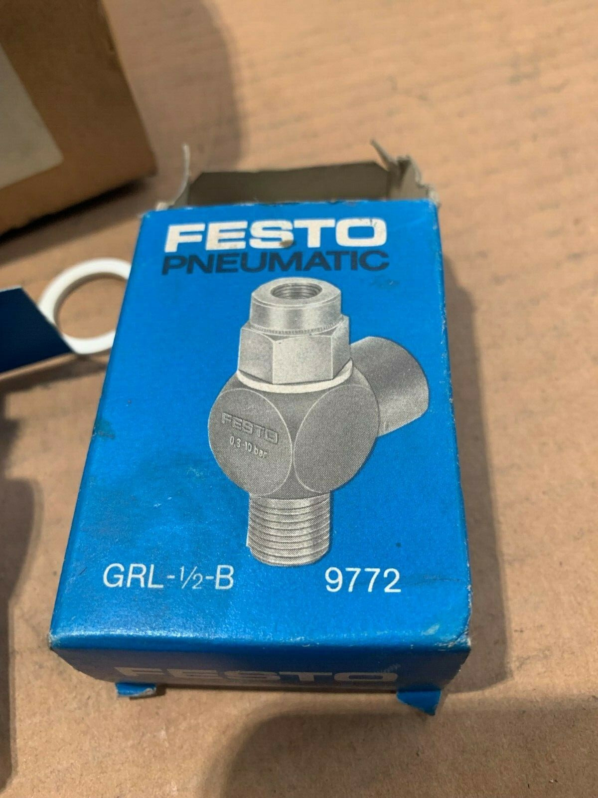 10 x   New Old Stock Festo  GRL-1/2-B 9772 Oneway flow control valve