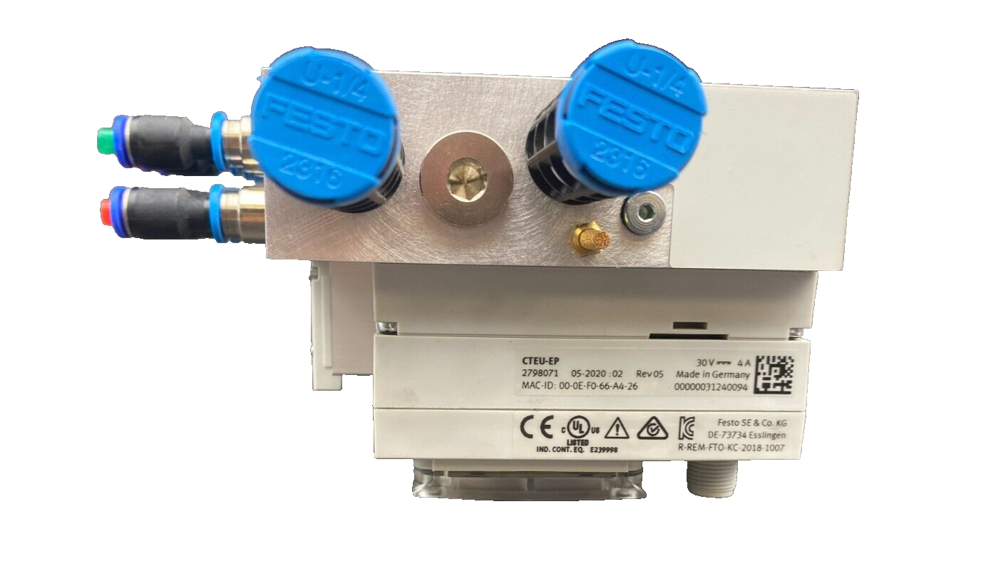 FESTO 573606 + CTEU-EP + VAEM-L1-S-8-PT + VUVG-B14-M52-AZT-F-1T1L