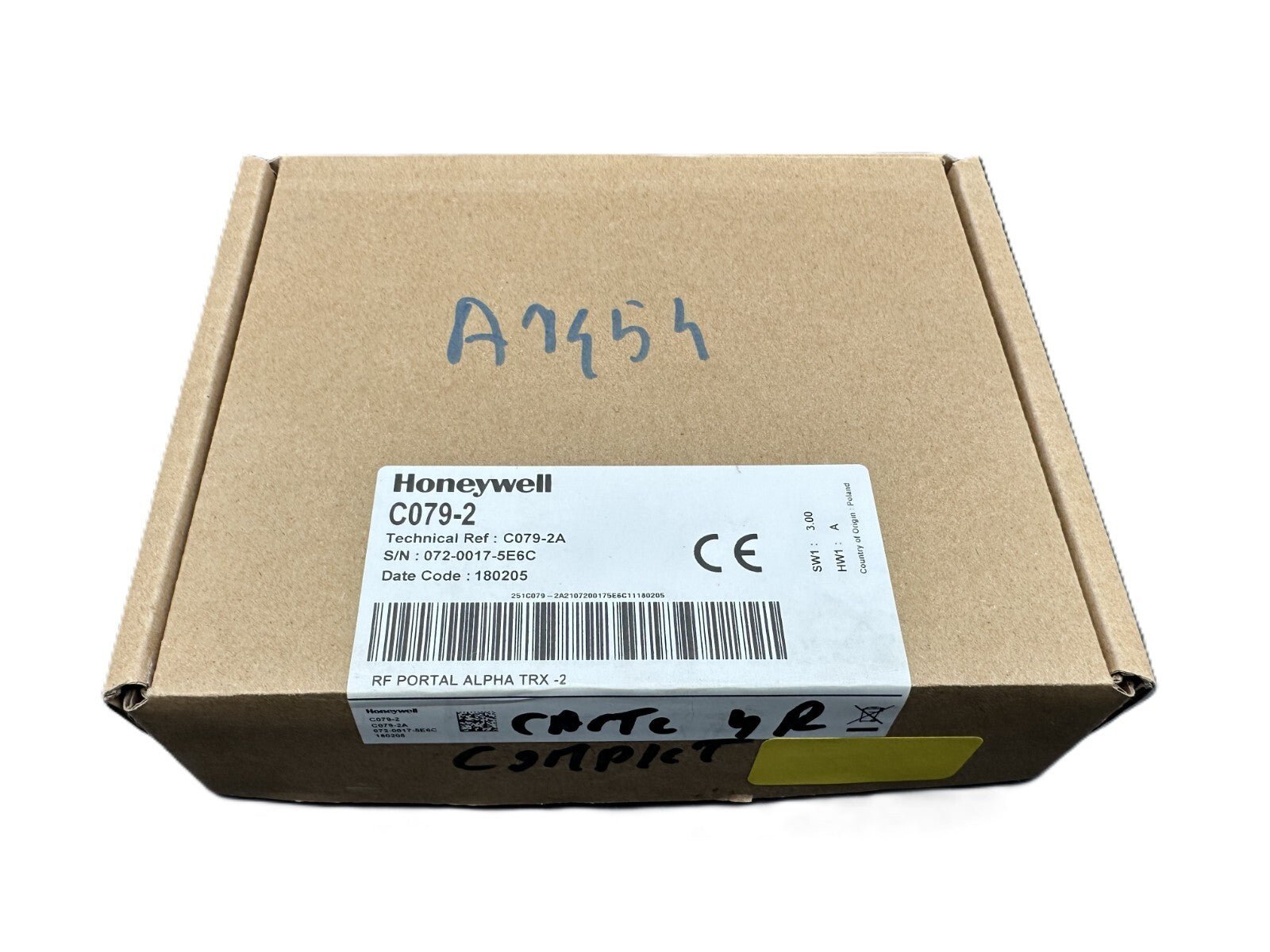HONEYWELL C079 - 2 C079 - 2A RF PORTAL ALPHA TRX - 2 x1pc - KLR Automation