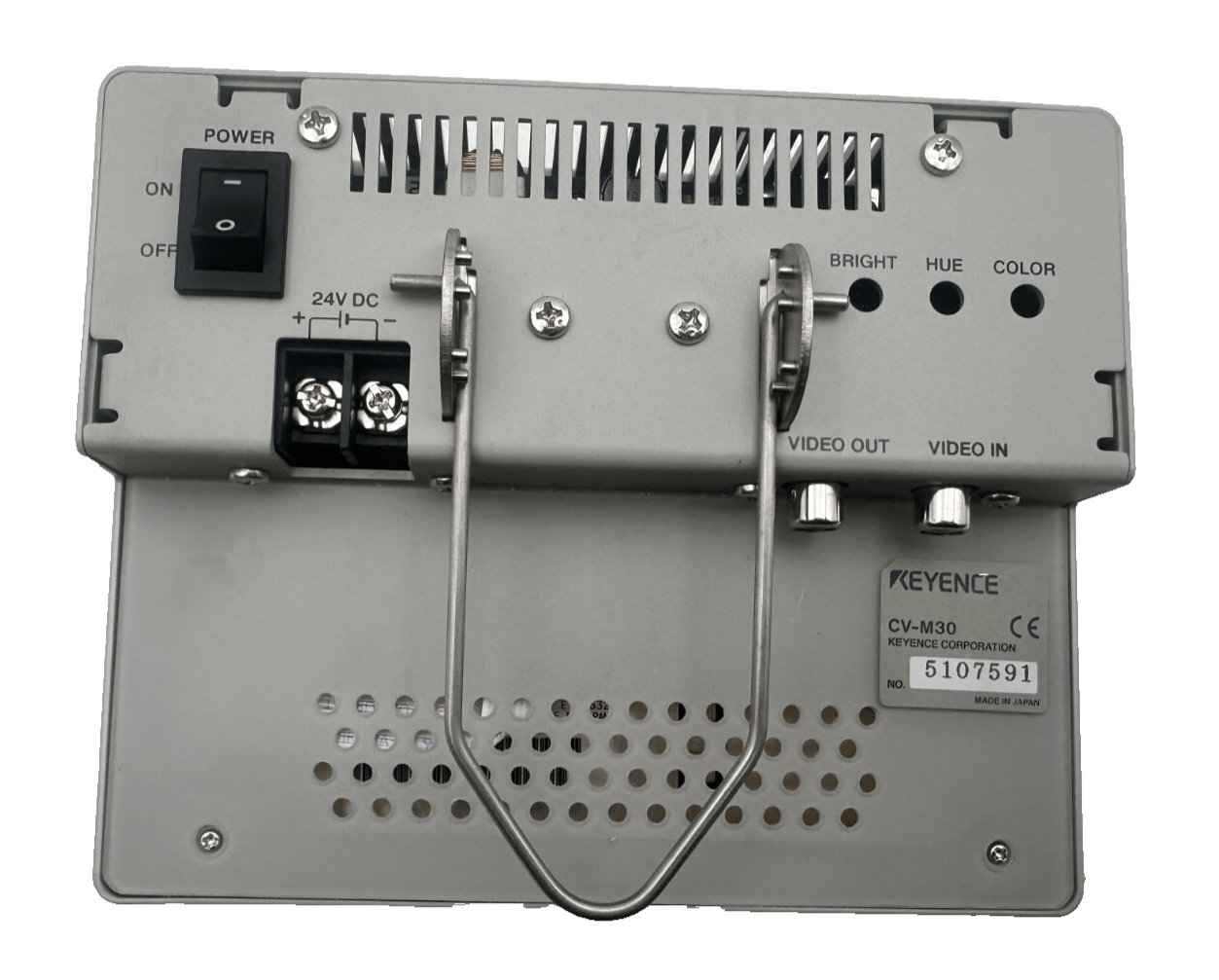 KEYENCE CV - M30 MONITEUR COULEUR - KLR Automation