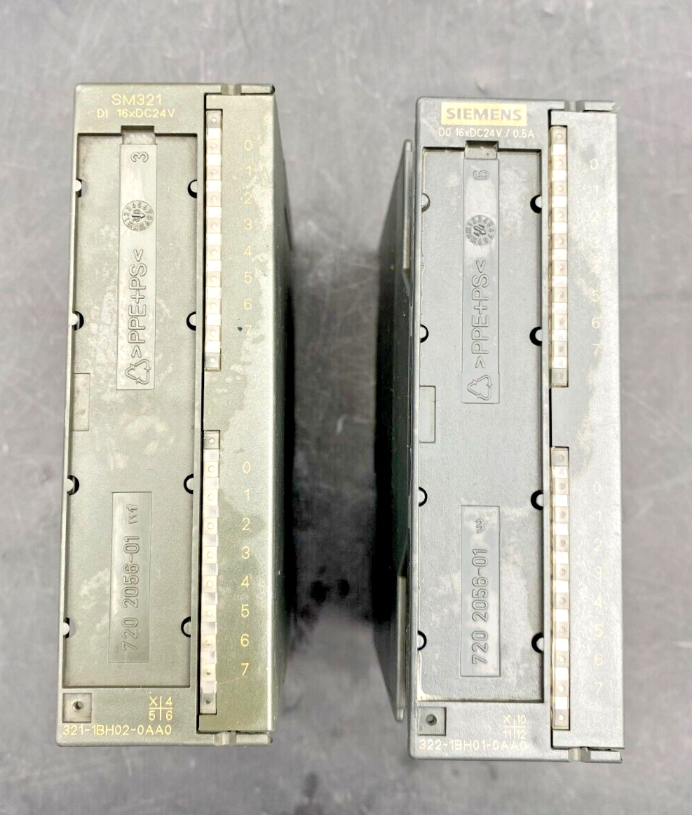 1pcx SIEMENS SIMATIC SM321 1P  6ES7 321-1BH02-0AA0 E-STAND5 DIGITAL INPUT MODULE