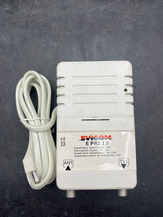EVICOM E PRI 1S AMPLIFICATEUR AUTONOME TERR+SAT 1 SORTIE x7pc