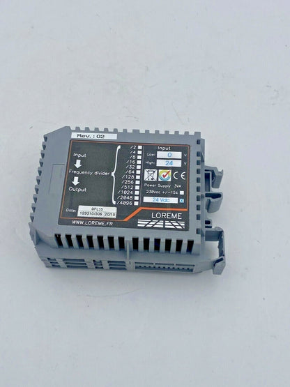 DIVISEUR DE FREQUENCE DIVISEUR D'IMPULSIONS LOREME DFL 35 - KLR Automation
