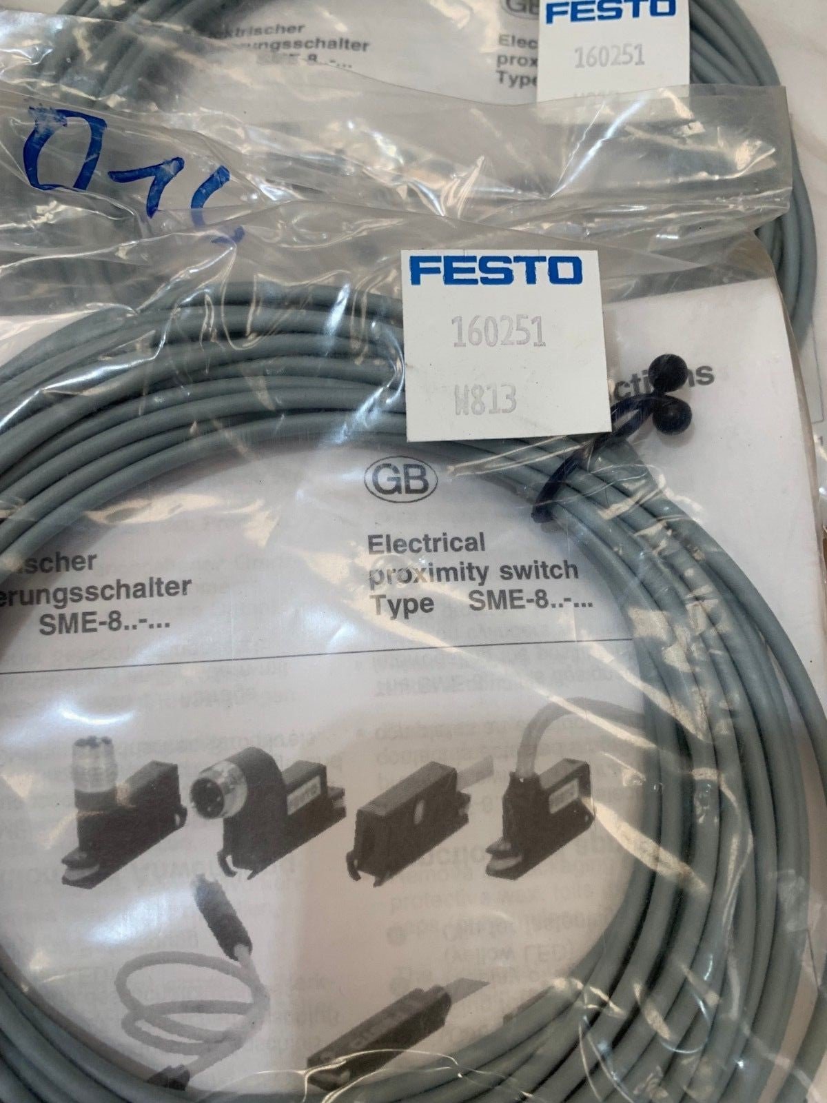 1 x Festo Proximity sensor SME - 8 - O - K - LED - 24 160251 - KLR Automation