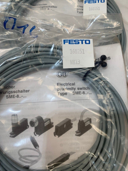 1 x Festo Proximity sensor SME - 8 - O - K - LED - 24 160251 - KLR Automation