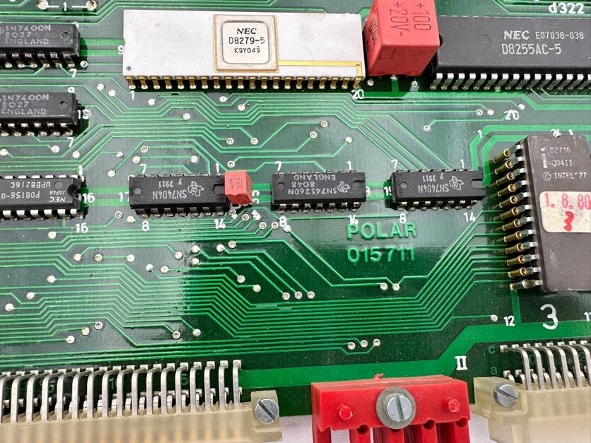 1pc x ERNI PRINTED CIRCUIT BOARD POLAR 015711 N-KB
