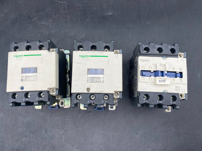 3 x Schneider Electric LC1 D40B Contactor LC1D40 - KLR Automation