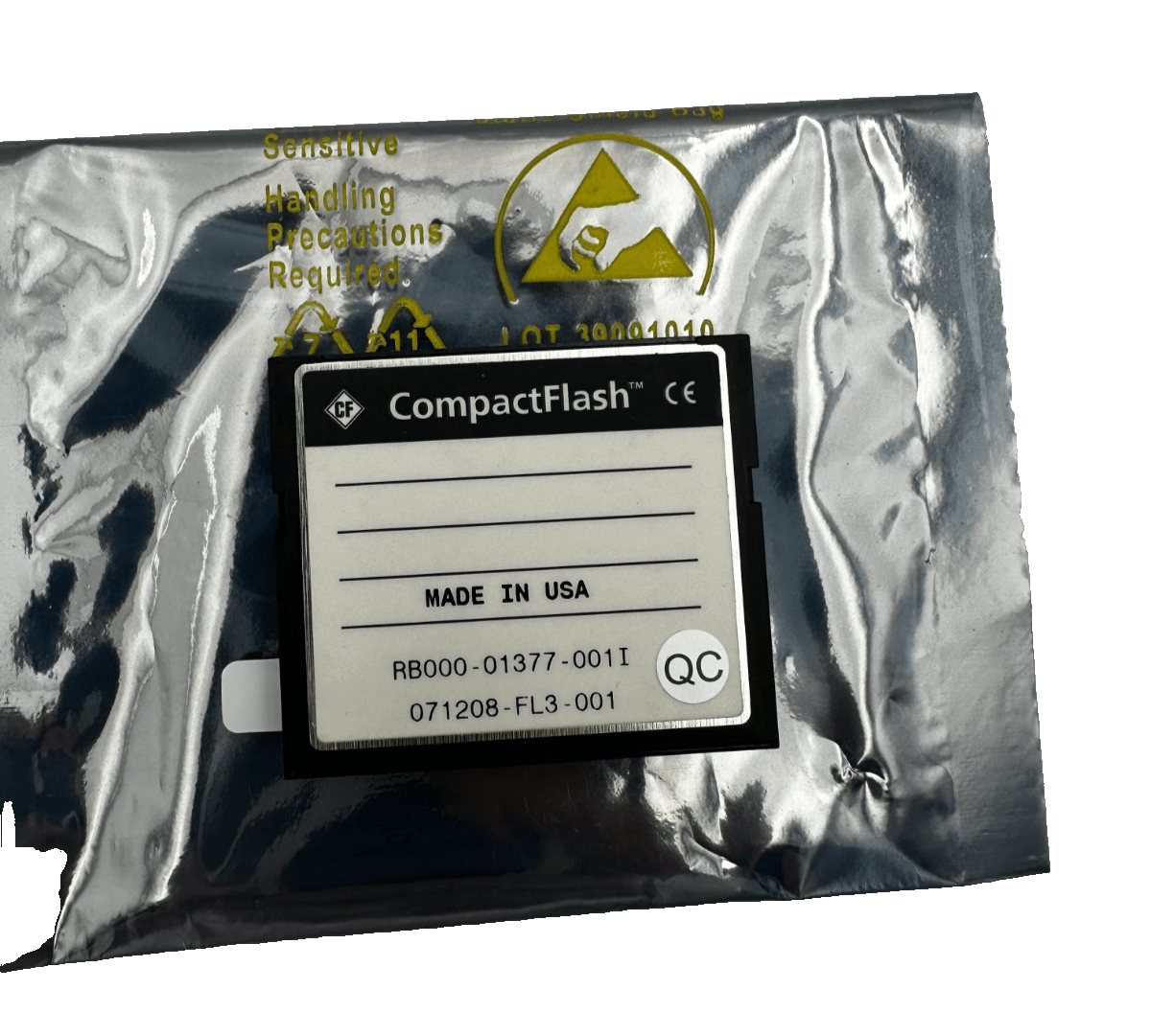 COMPACTFLASH REDBACK IPUCAEKVAA FLASH STORAGE 1GB x8pc - KLR Automation