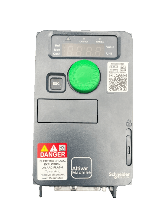 SCHNEIDER ELECTRIC ATV320U02M2C ALTIVAR 320 0.18kW - 0.25HP V2.9IE37INVERTER - KLR Automation