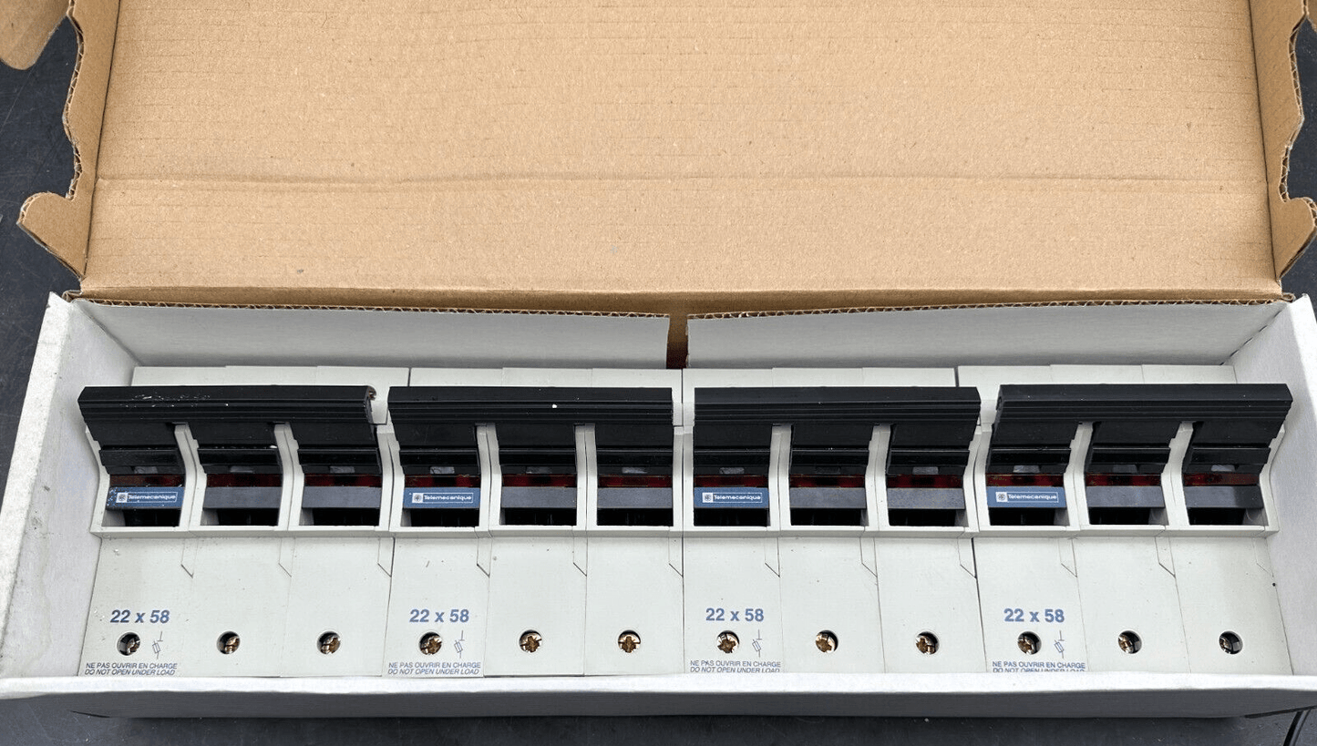 TELEMECANIQUE GK1 FF 025586 PORTE FUSIBLE x4pc - KLR Automation