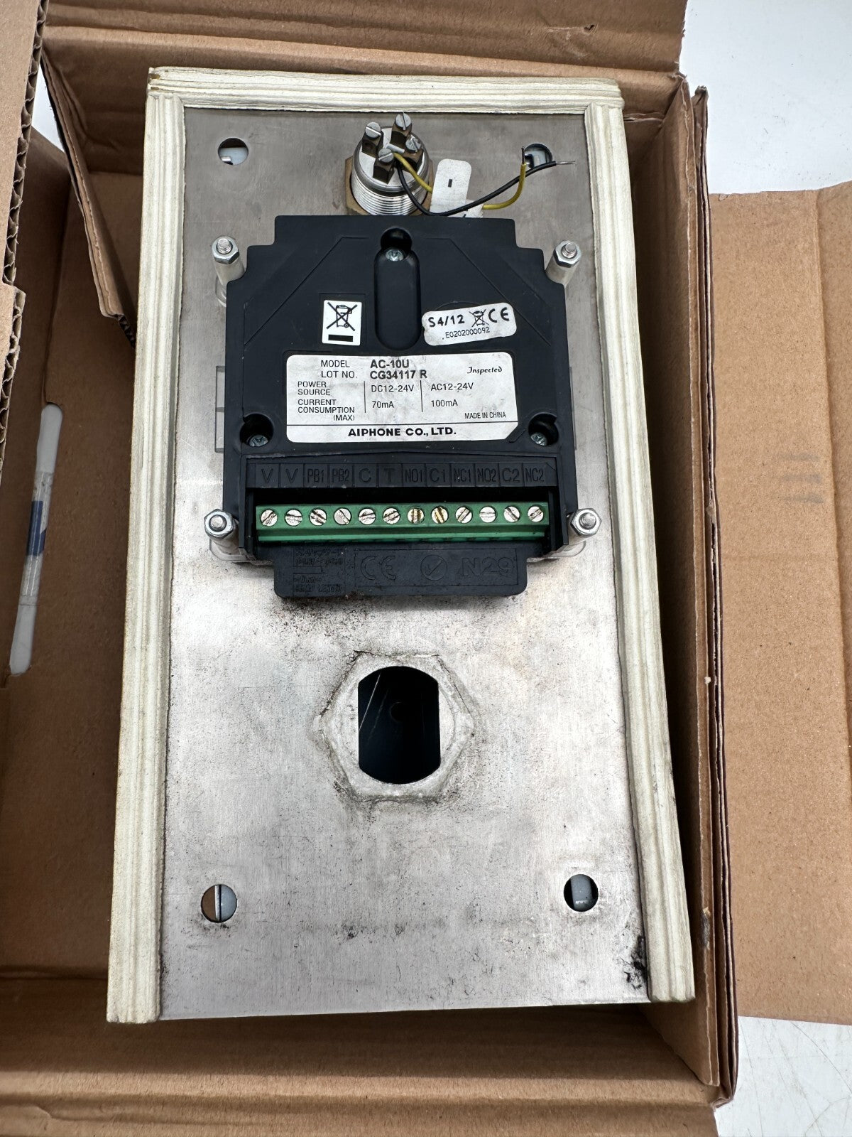 AIPHONE CIE3A 120191 + MODULE CLAVIER AC-10U