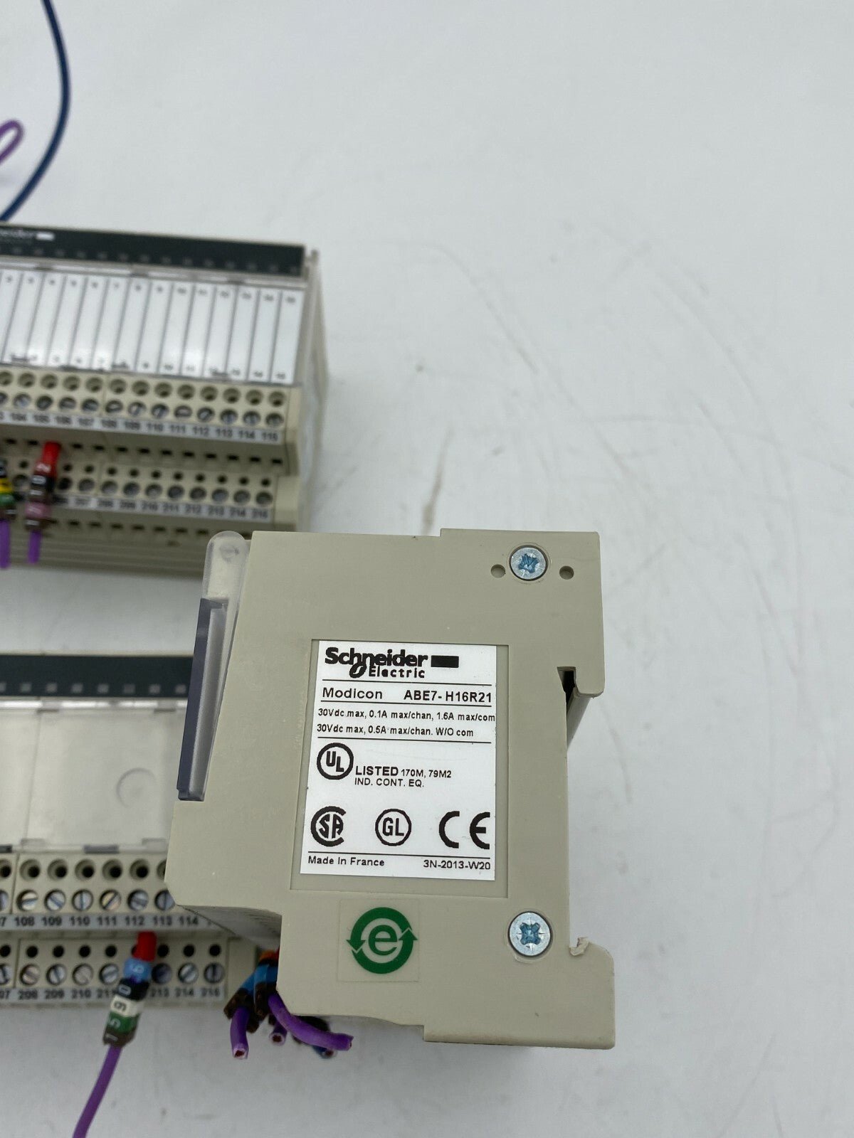 3pc x Telemecanique ABE7 ABE7H16R21 Schneider Electric ABE7 - H16R21 MODICON - KLR Automation