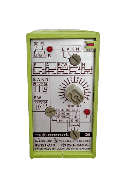 MULTICOMAT RS121/ATX 220 - 240V TIME RELAY - KLR Automation