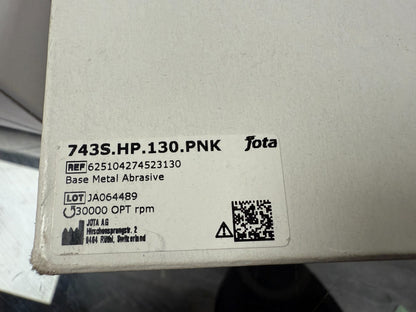43.HP.130.PNK – HP Ø2,35 mm – Lot 170 Fraises Jota Swiss Dental - KLR Automation