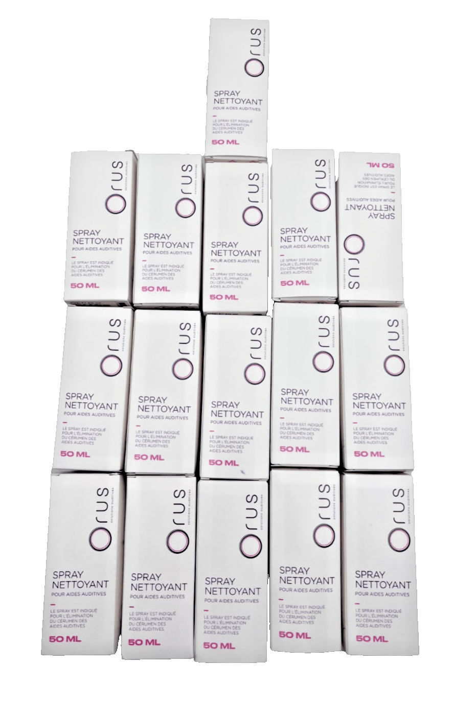 ORUS SPRAY NETTOYANT POUR AIDE AUDITIVES 50 ML x4pc - KLR Automation