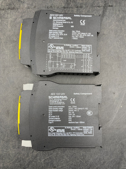 1pc x SCHMERSAL AES1337 AES1337-24 RELAIS DE SECURITE