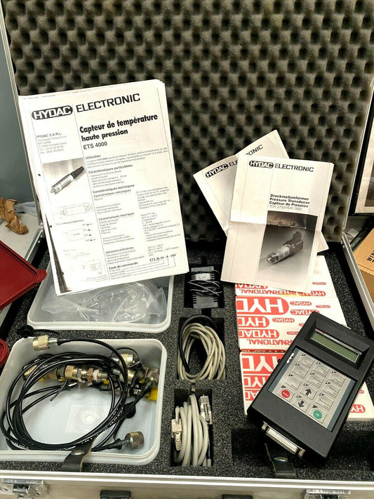 Hydac Electronic HMG 2020 - 000 - F + HDA + ETS sensor / Portable Data Recorders - KLR Automation