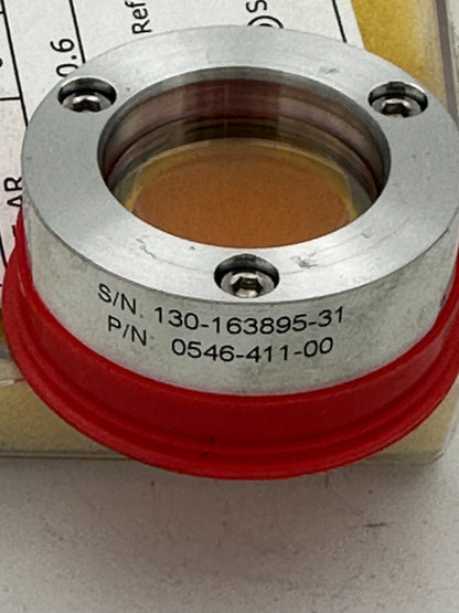 INFRARED ZNSE PARTIAL REFLECTOR 0546-411-00 1.100’’DIA 2362’’TK SOTK SO#30000708