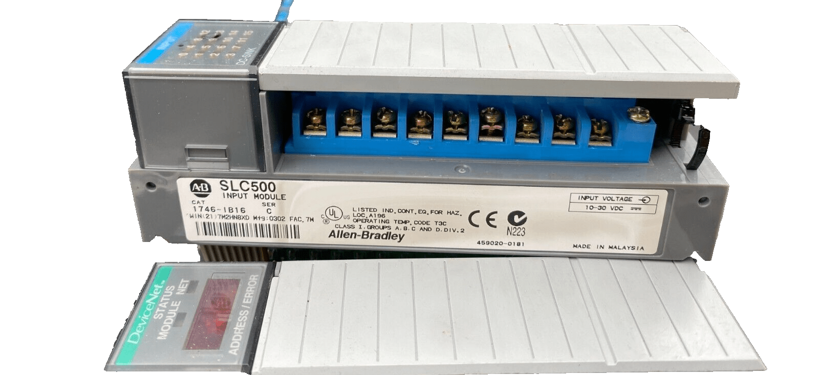 ALLEN BRADLEY SLC 500 1746 - P2+ 1747 - L542 + 1747 - SDN + 1746 - IB16 + 1746 - 0B16 - KLR Automation