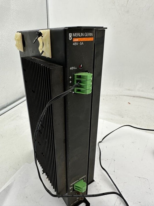 1pc x MERLIN GERIN PANDA 71025 POWER SUPPLY 48V - 5A - KLR Automation