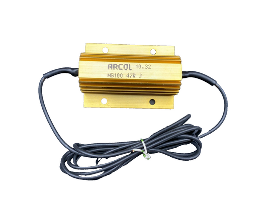 ARCOL HS100 47R J RESISTOR x9pc