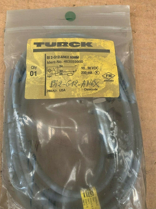 1 x . TURCK BI2 - G12 - AN6X SENSOR - KLR Automation
