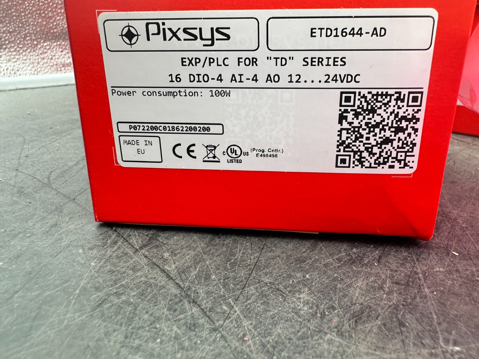 1 pc x  PIXSYS ETD1644-AD EXP/PLC FOR "TD" SERIES I/O Module