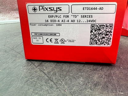 1 pc x  PIXSYS ETD1644-AD EXP/PLC FOR "TD" SERIES I/O Module