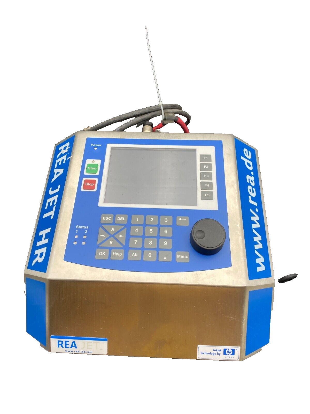 REA JET HR 2K G2 054.120.000 95-240V + DG 5000 + PRINT HEAD + CABLES + SUPPORT