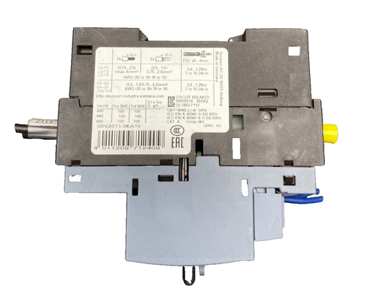 SIEMENS 3RV2011-1KA10 CIRCUIT BREAKER x2pc