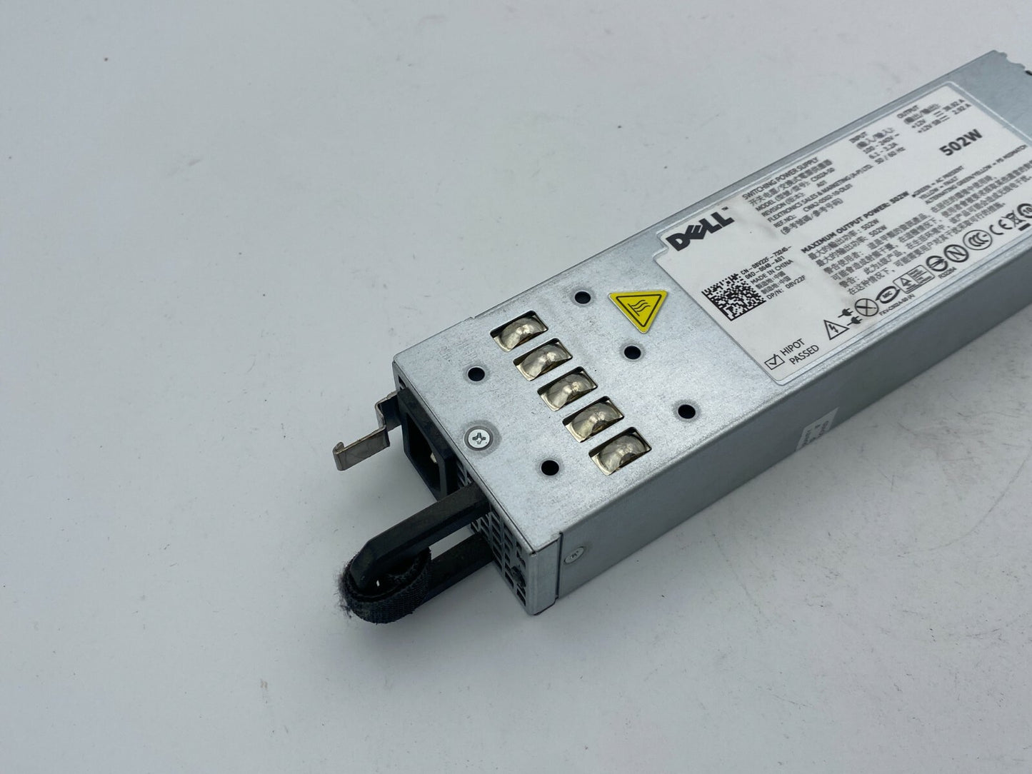  Dell PowerEdge C502A-S0 Power Supply PSU 08V22F 502W ~ FREE S/H