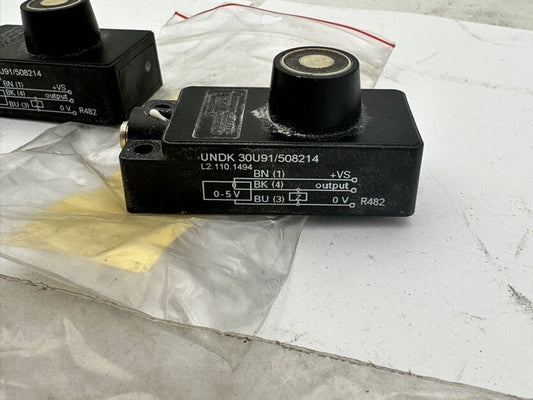1pc x BAUMER ELECTRIC ULTRASONIC SENSOR UNDK 30U91/508214 L2.110.1494 - KLR Automation